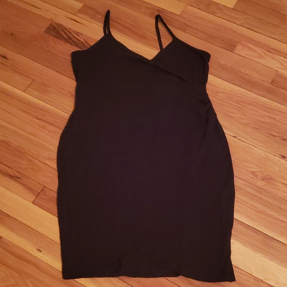 Charlotte Russe faux wrap dress